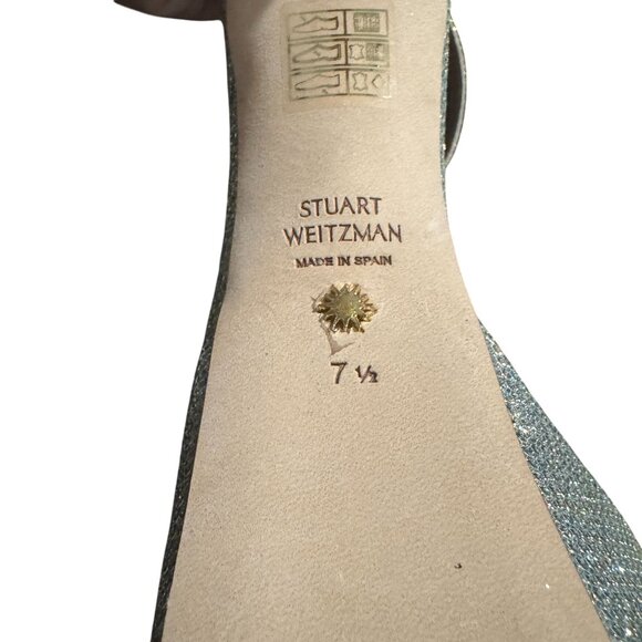 Stuart Weitzman Nudistcurve Hollywood Platform Heel Sandal, Size 7.5 NWOB - Picture 10 of 10